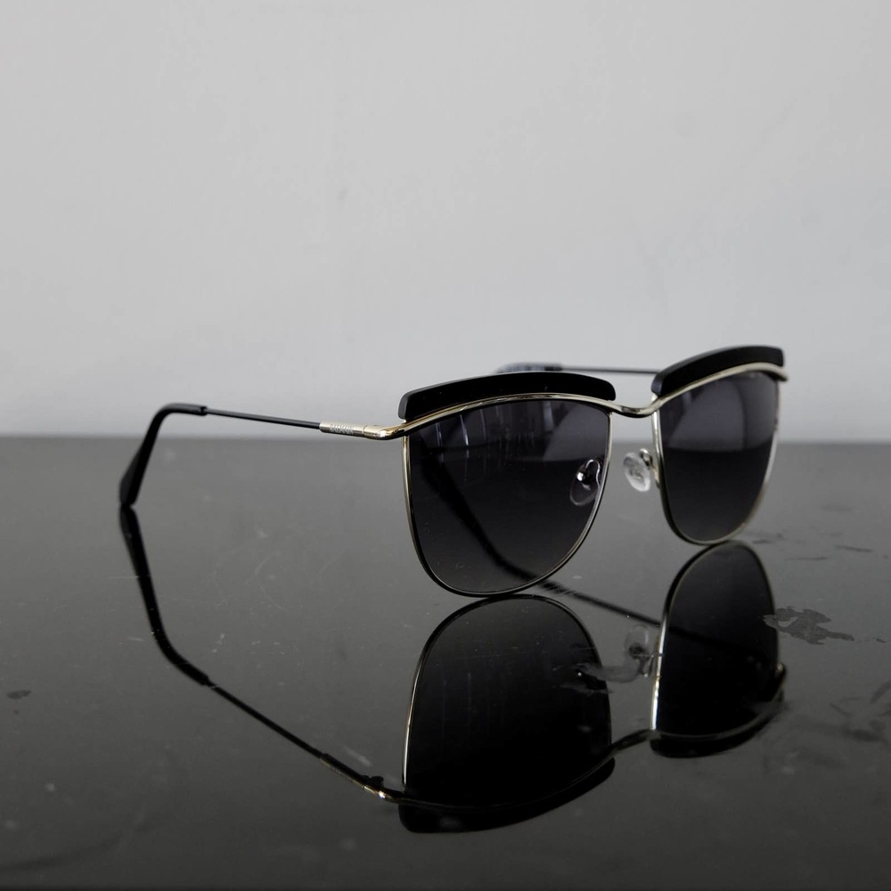 BALMAIN Square Aviator Sunglasses